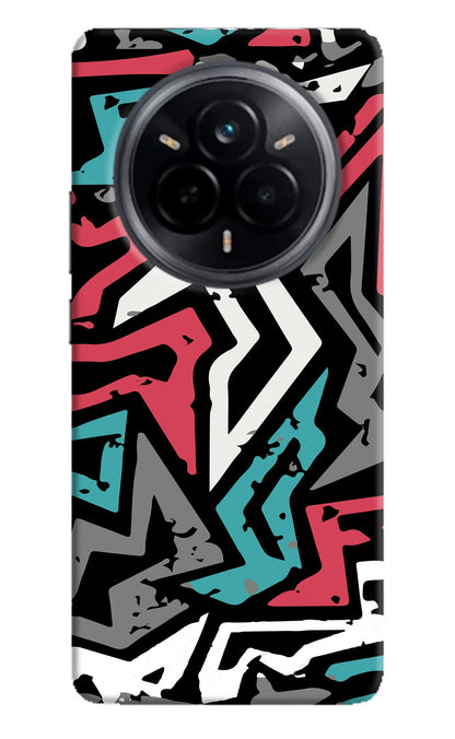 Geometric Graffiti Realme 14 Pro 5G Back Cover