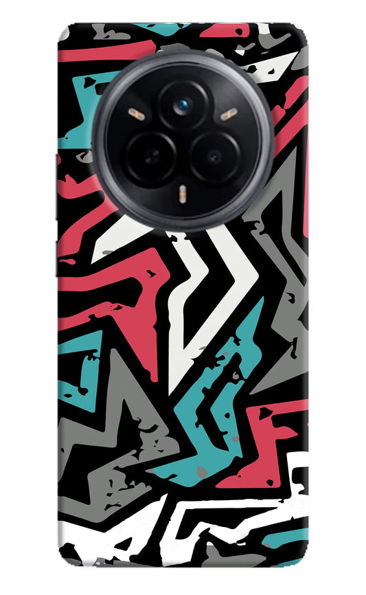 Geometric Graffiti Realme 14 Pro 5G Back Cover