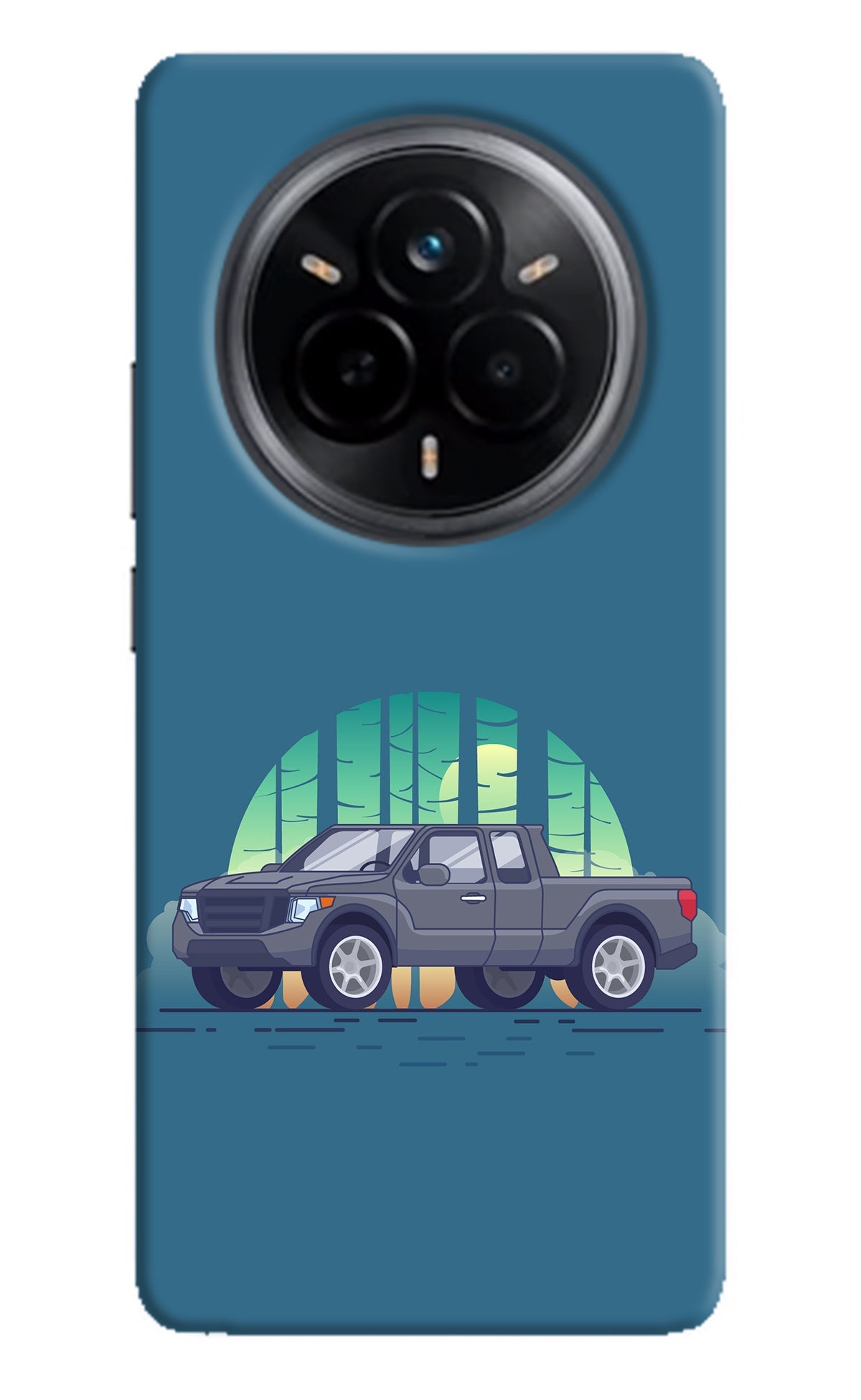 Retro Garage Vibe Realme 14 Pro 5G Back Cover