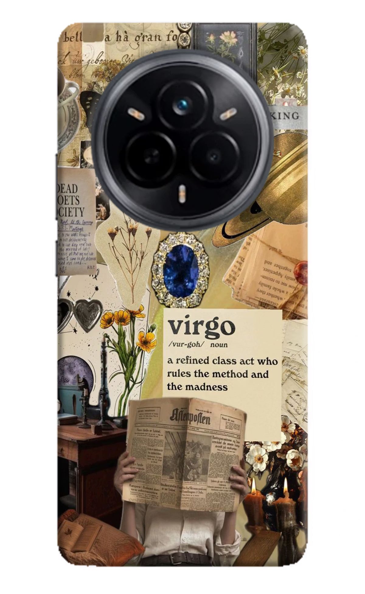 Virgo Zodiac Realme 14 Pro 5G Back Cover