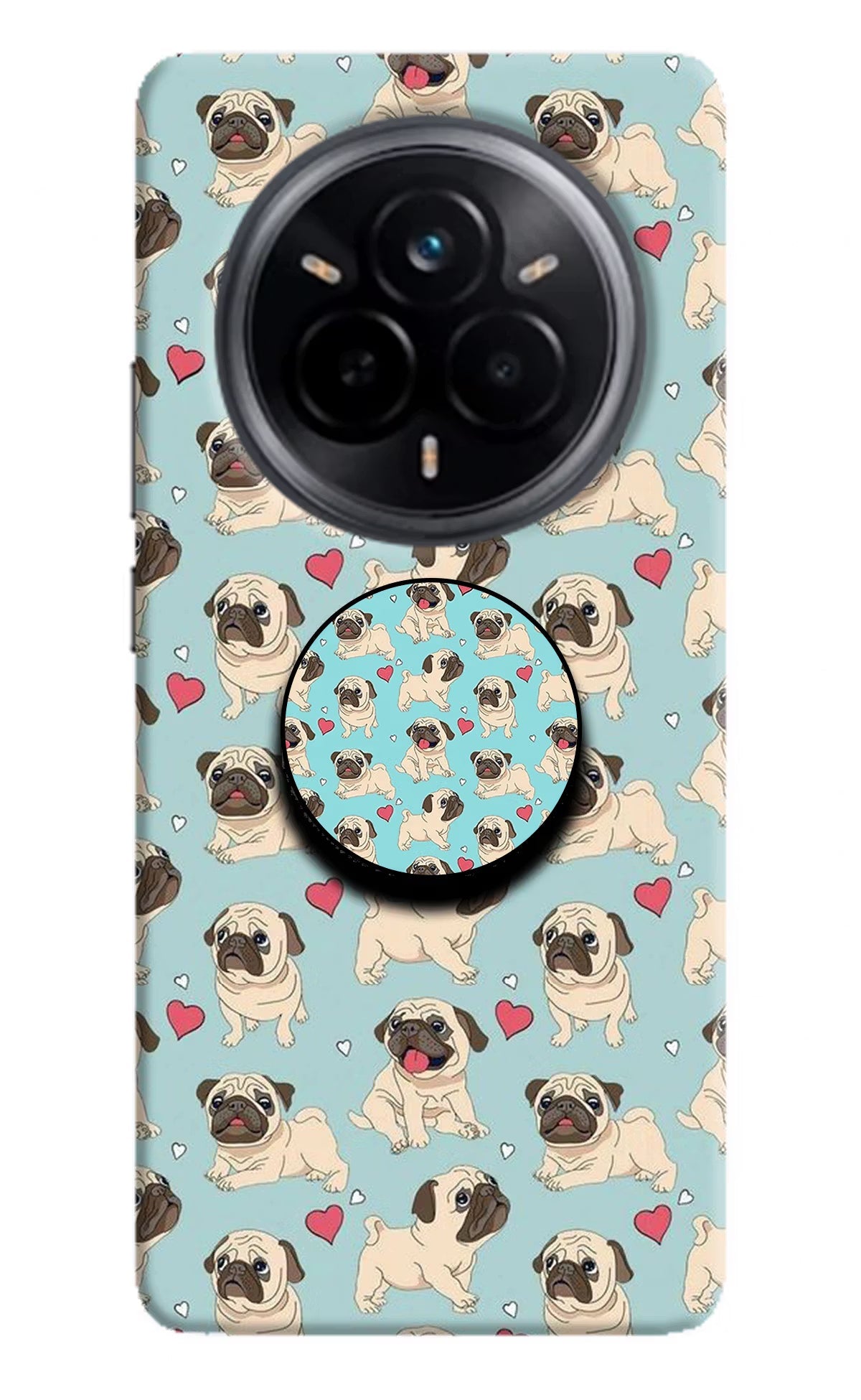 Pug Dog Realme 14 Pro 5G Pop Case