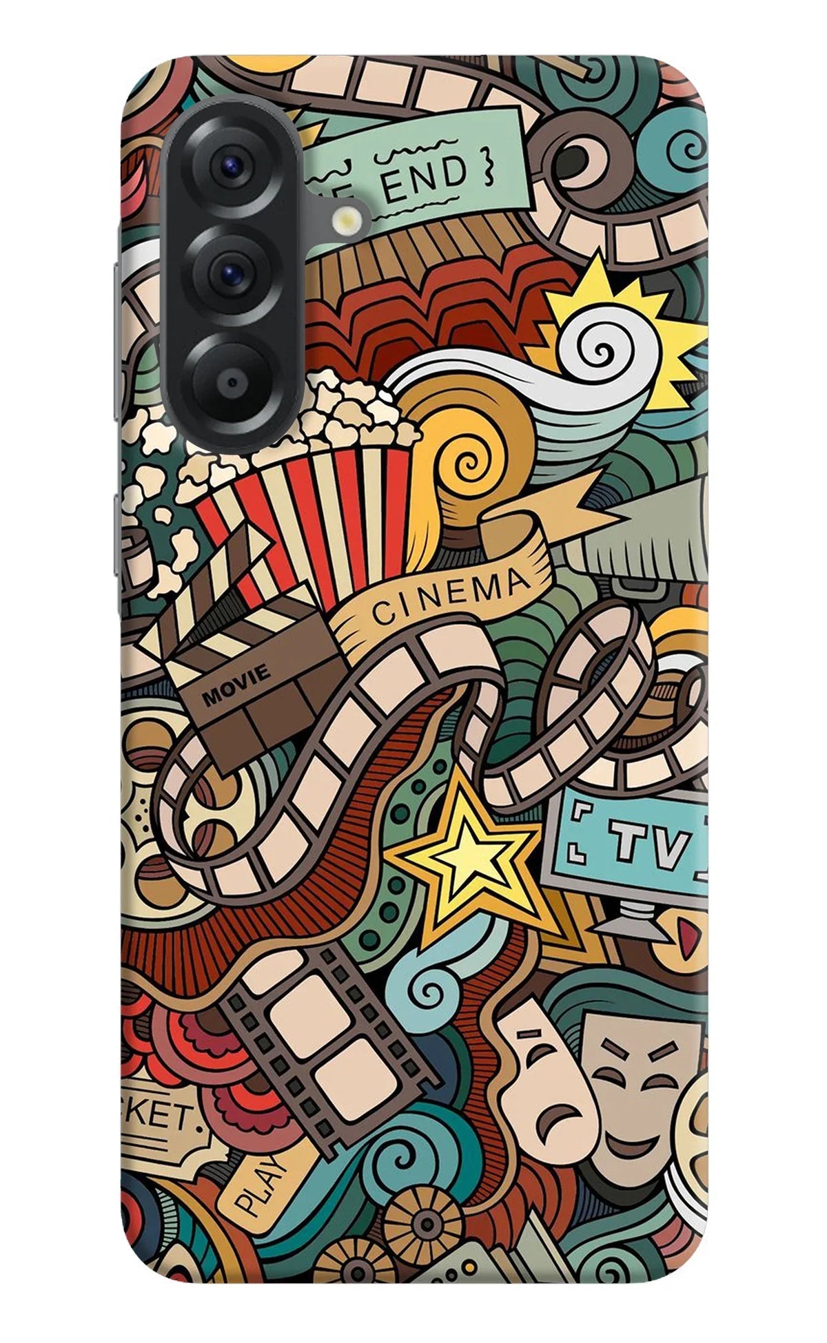 Cinema Abstract Samsung A56 5G Back Cover