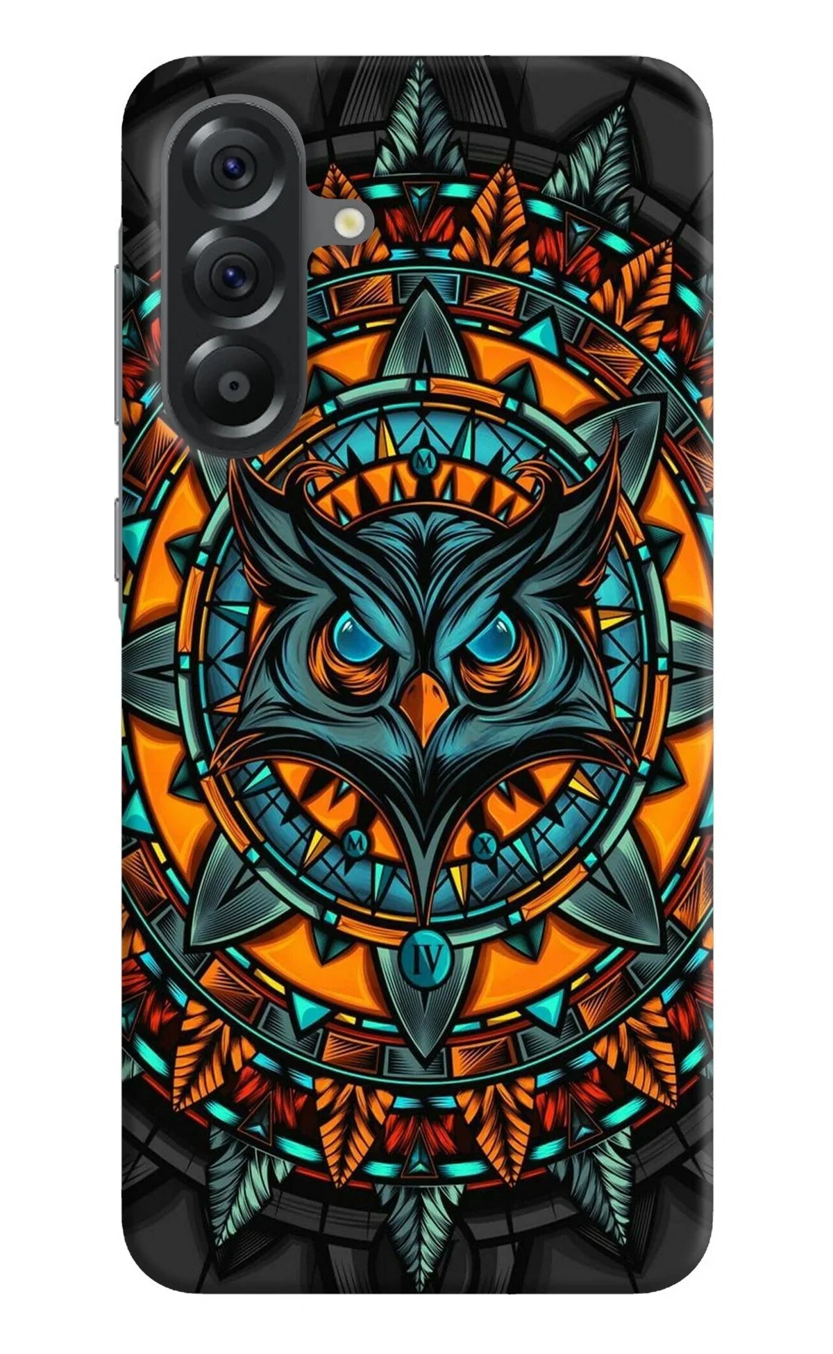 Angry Owl Art Samsung A56 5G Back Cover