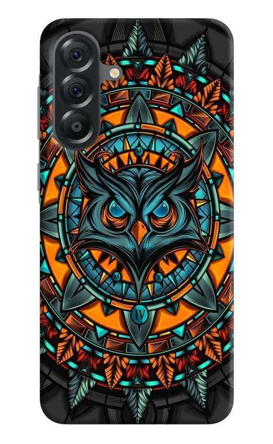 Angry Owl Art Samsung A56 5G Back Cover