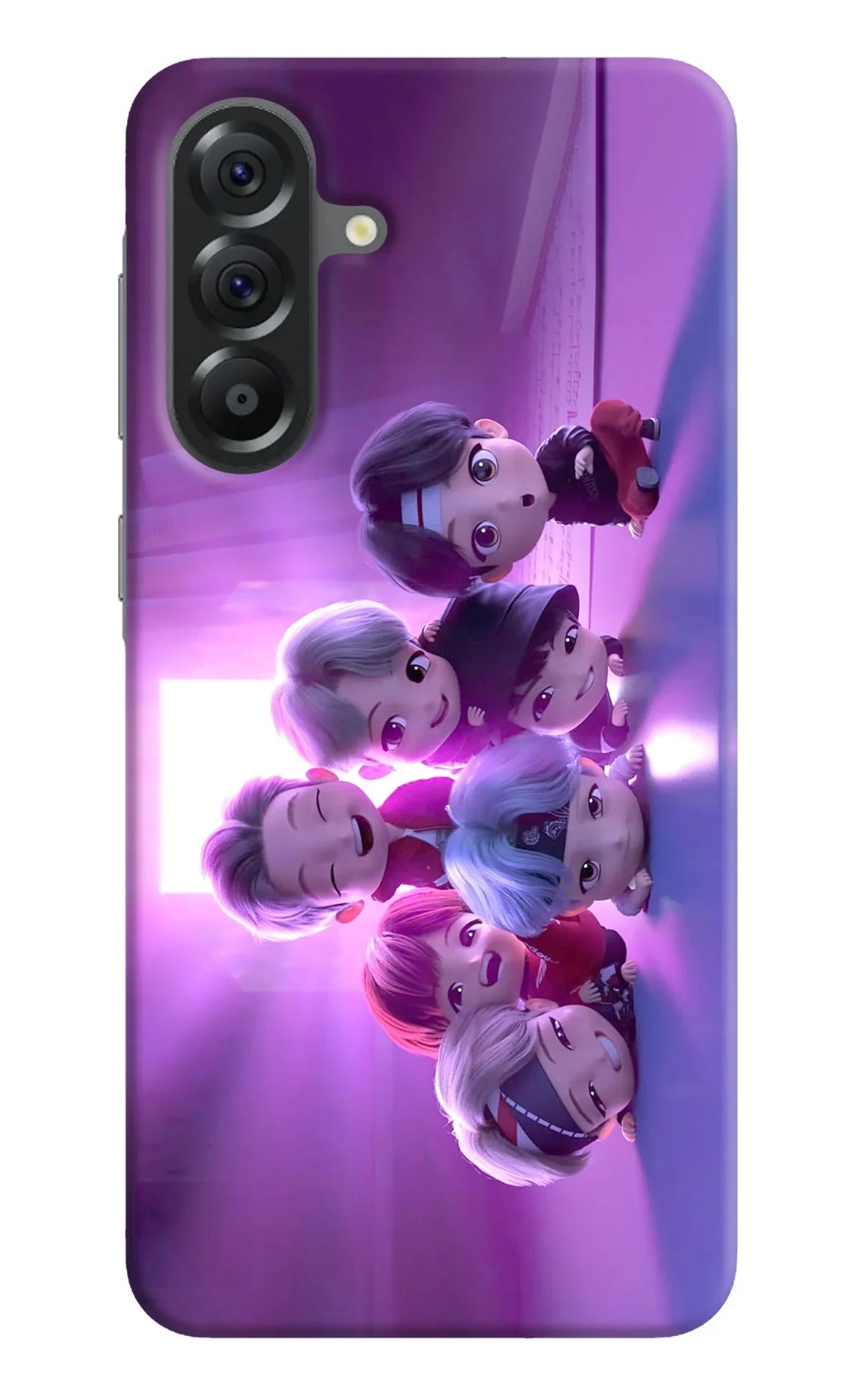 BTS Chibi Samsung A56 5G Back Cover