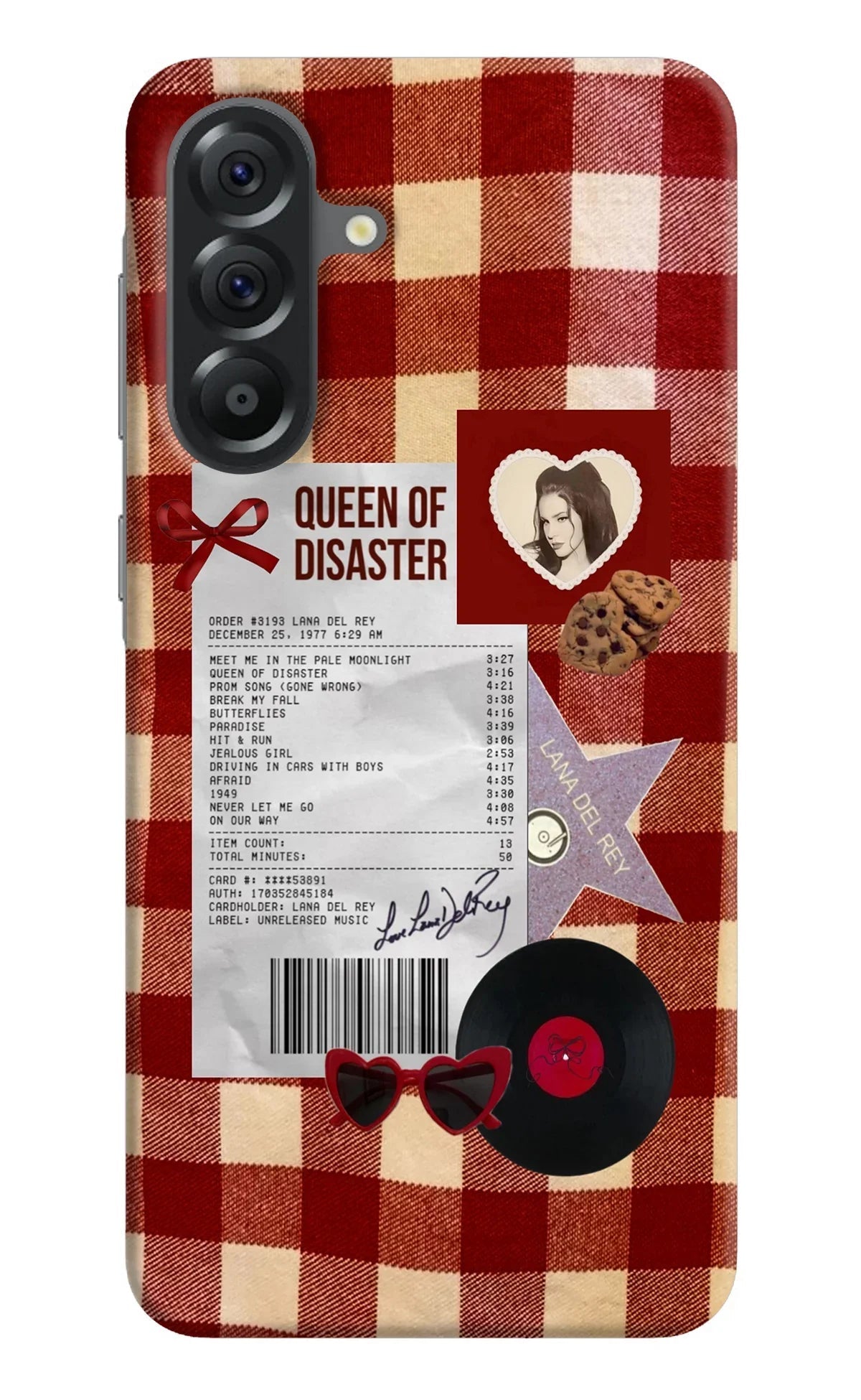 Queen of Disaster Samsung A56 5G Back Cover