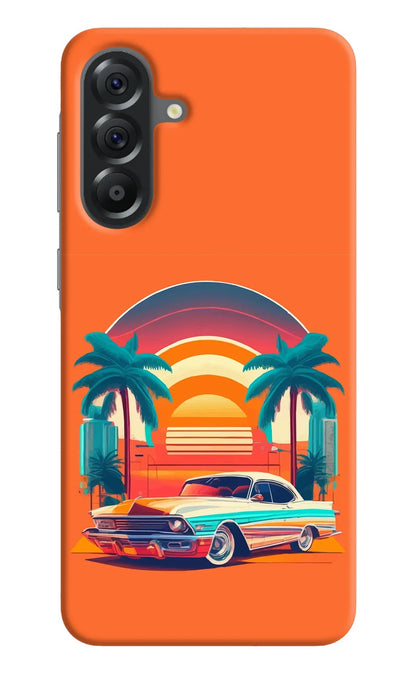 Palm Drive 80s Samsung A56 5G Back Cover