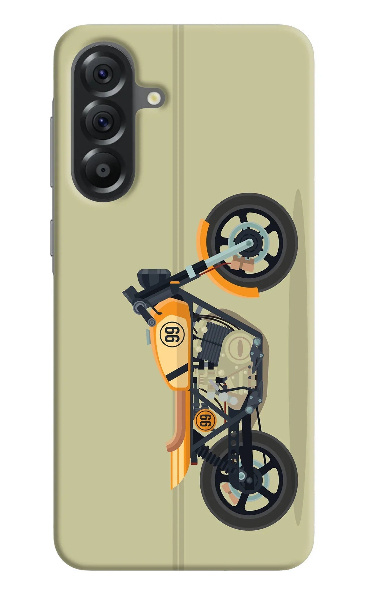 Vertical Speedster Samsung A56 5G Back Cover