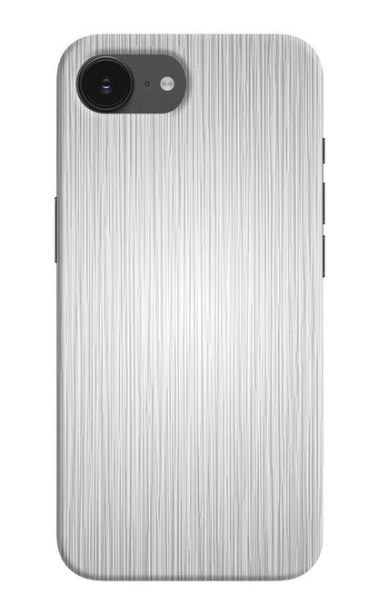 Wooden Grey Texture iPhone 16e Back Cover