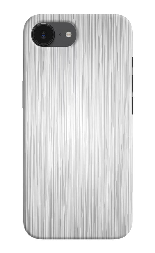 Wooden Grey Texture iPhone 16e Back Cover
