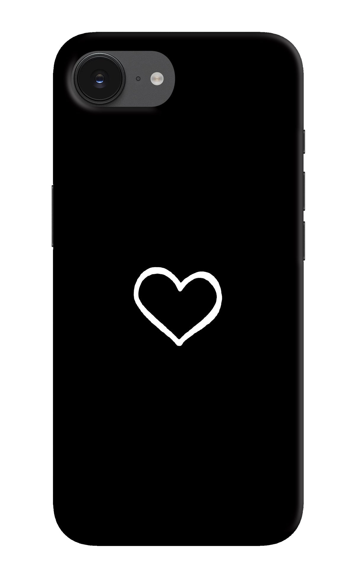Heart iPhone 16e Back Cover