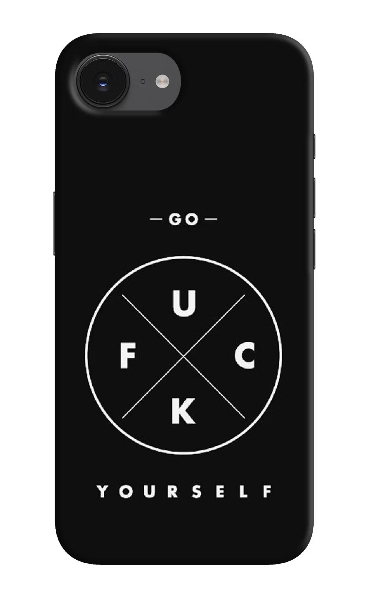 Go Fuck Yourself iPhone 16e Back Cover