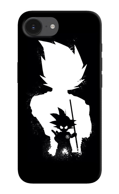 Goku Shadow iPhone 16e Back Cover