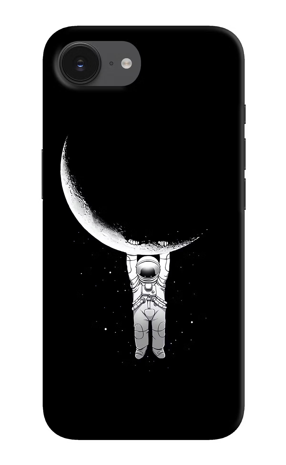 Moon Space iPhone 16e Back Cover