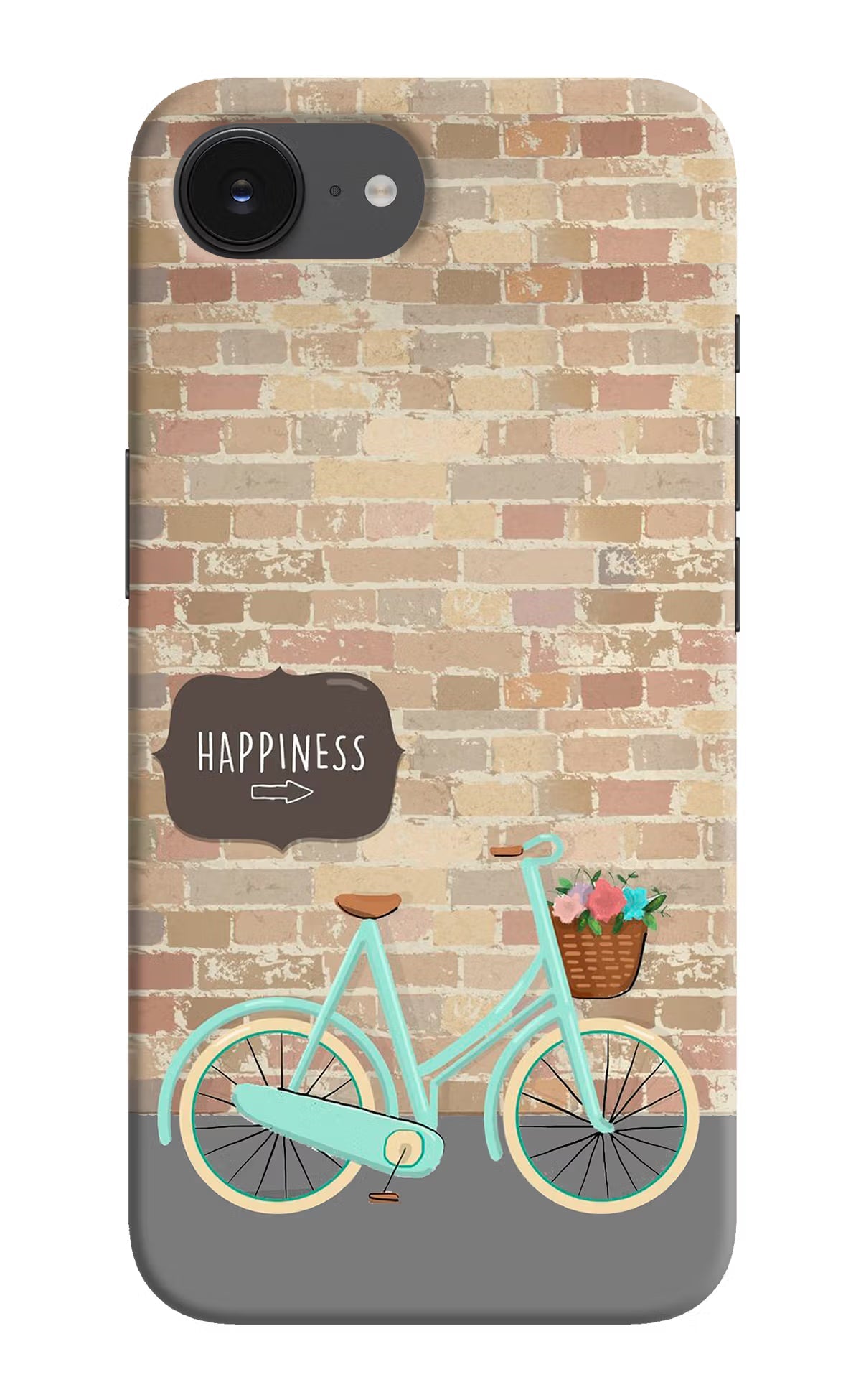 Happiness Artwork iPhone 16e Back Cover