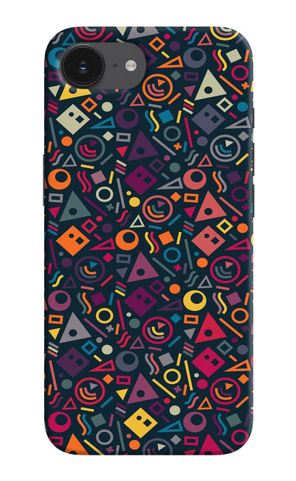 Geometric Abstract iPhone 16e Back Cover