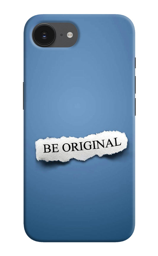 Be Original iPhone 16e Back Cover