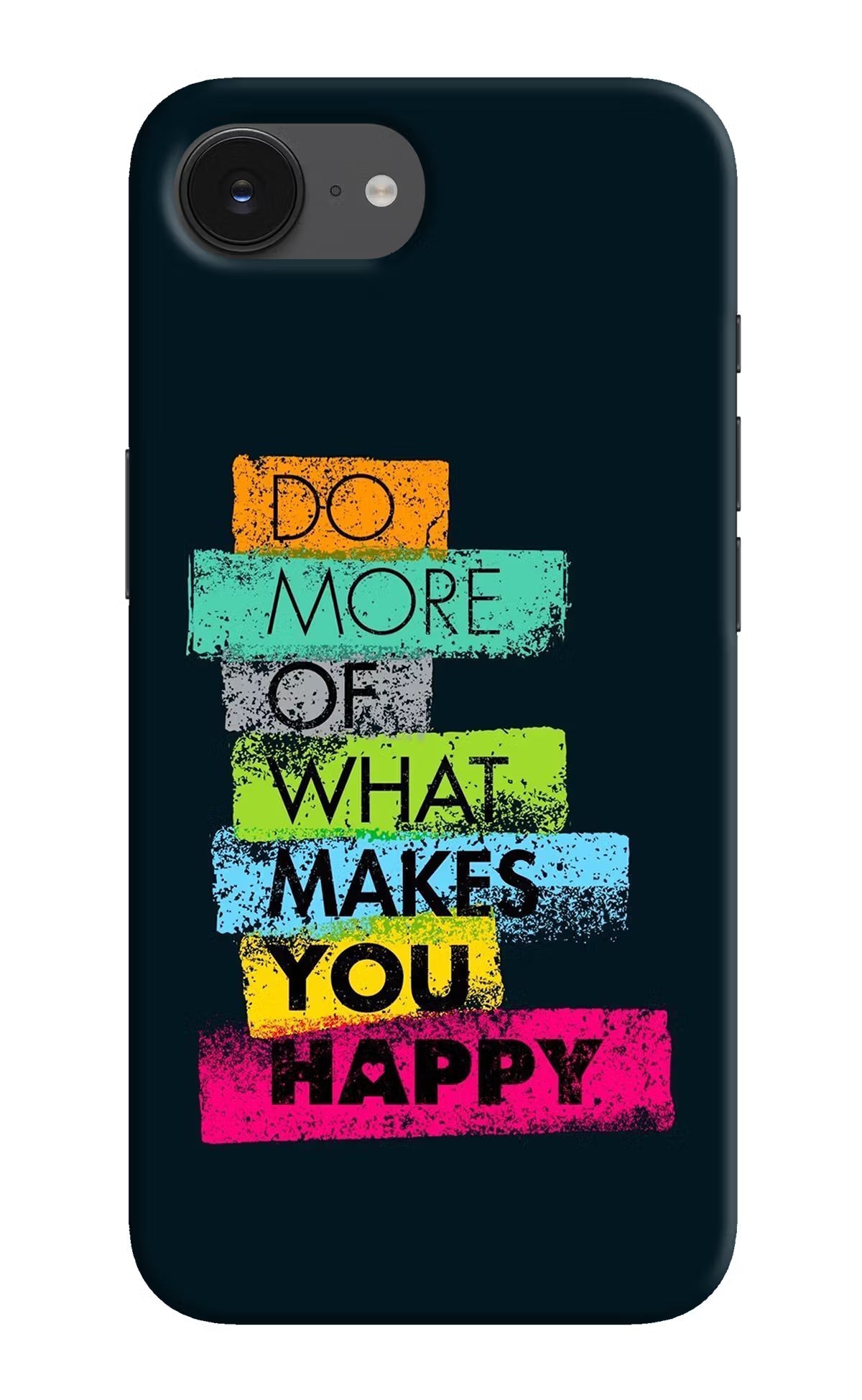 Do More Of What Makes You Happy iPhone 16e Back Cover