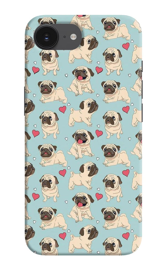 Pug Dog iPhone 16e Back Cover
