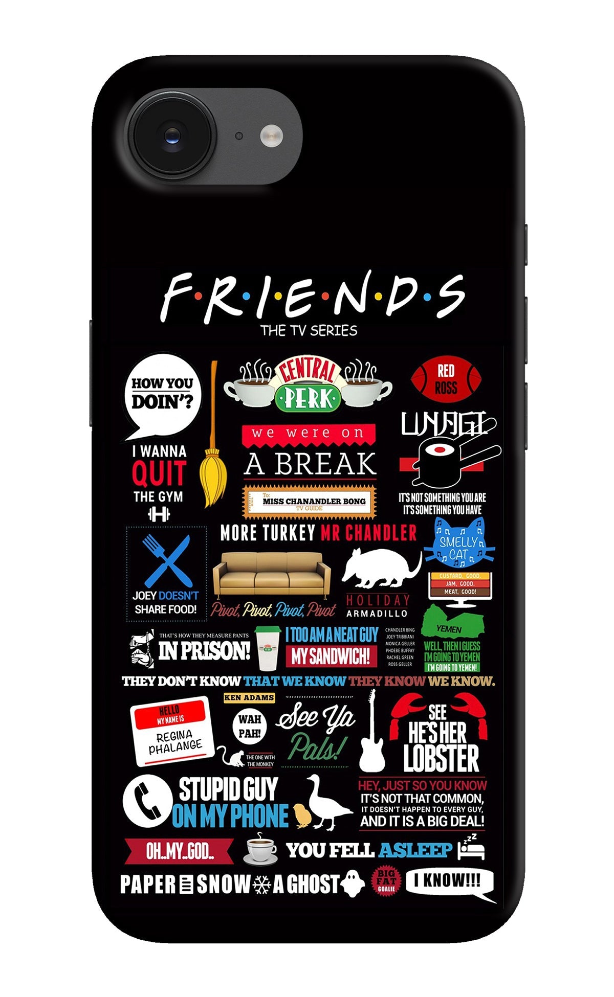 FRIENDS iPhone 16e Back Cover