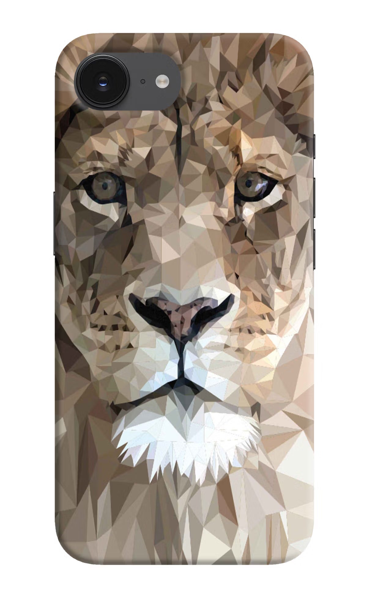 Lion Art iPhone 16e Back Cover