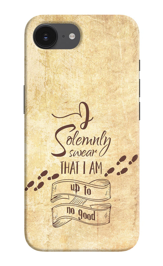 I Solemnly swear that i up to no good iPhone 16e Back Cover