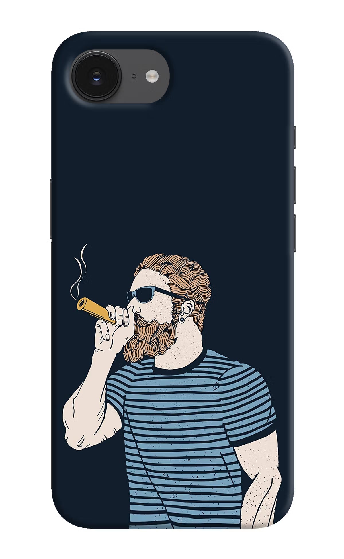 Smoking iPhone 16e Back Cover