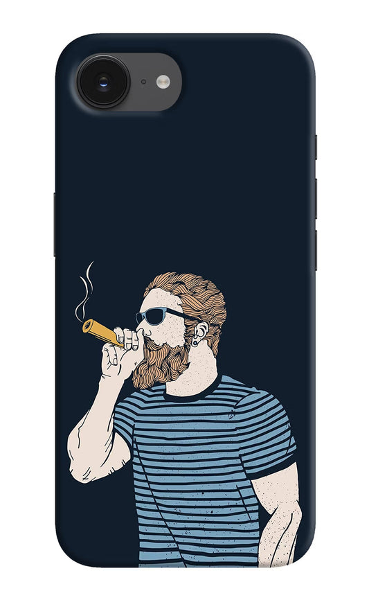 Smoking iPhone 16e Back Cover