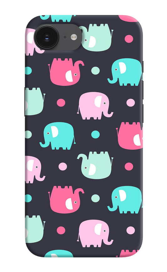 Elephants iPhone 16e Back Cover