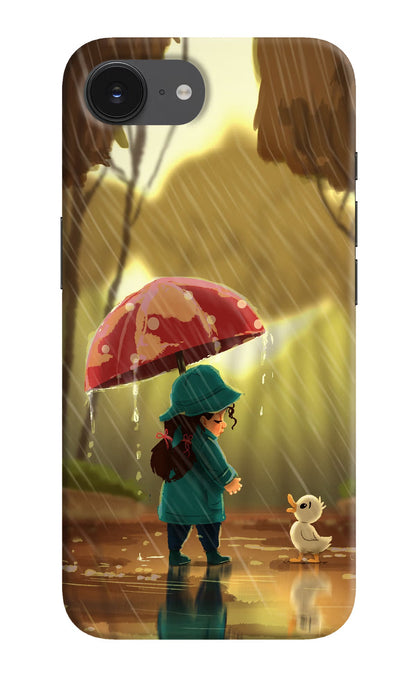 Rainy Day iPhone 16e Back Cover
