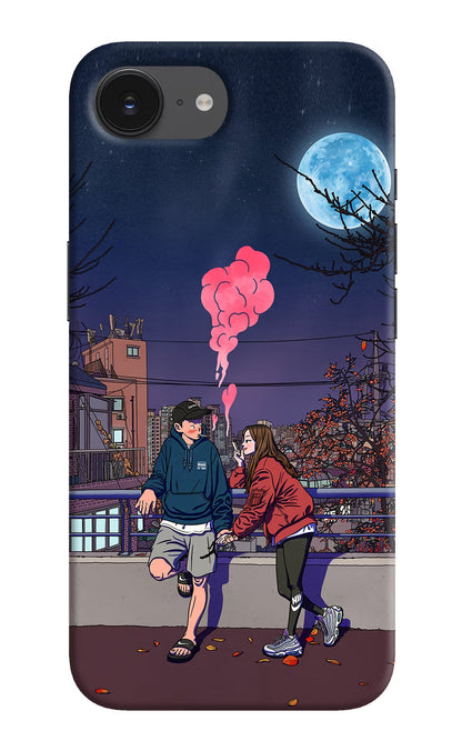 Chilling Couple iPhone 16e Back Cover
