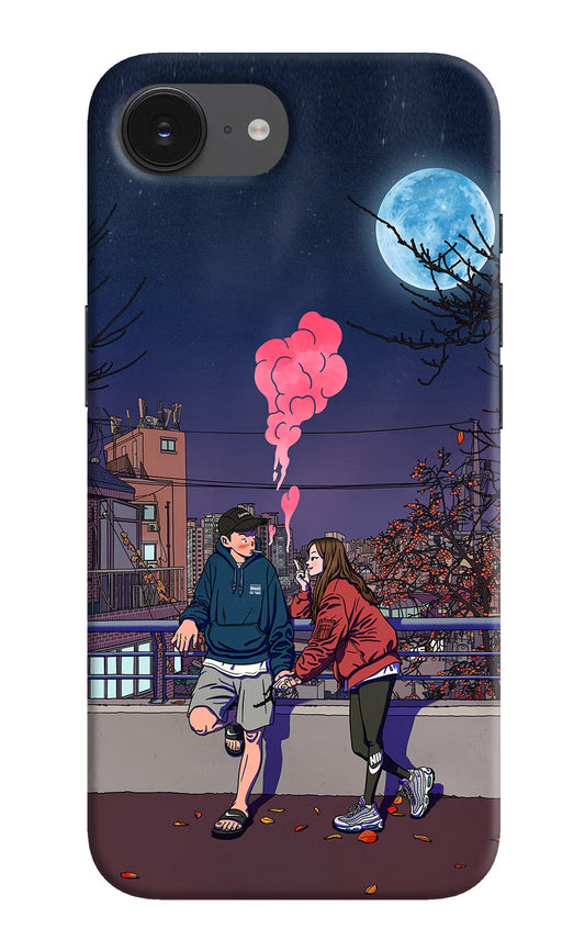 Chilling Couple iPhone 16e Back Cover
