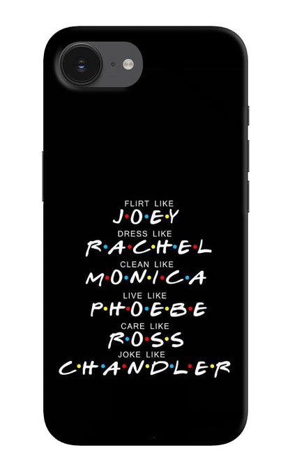 FRIENDS Character iPhone 16e Back Cover