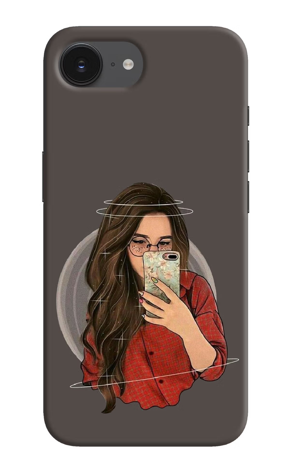 Selfie Queen iPhone 16e Back Cover