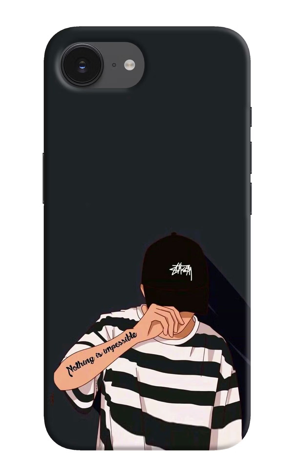 Aesthetic Boy iPhone 16e Back Cover