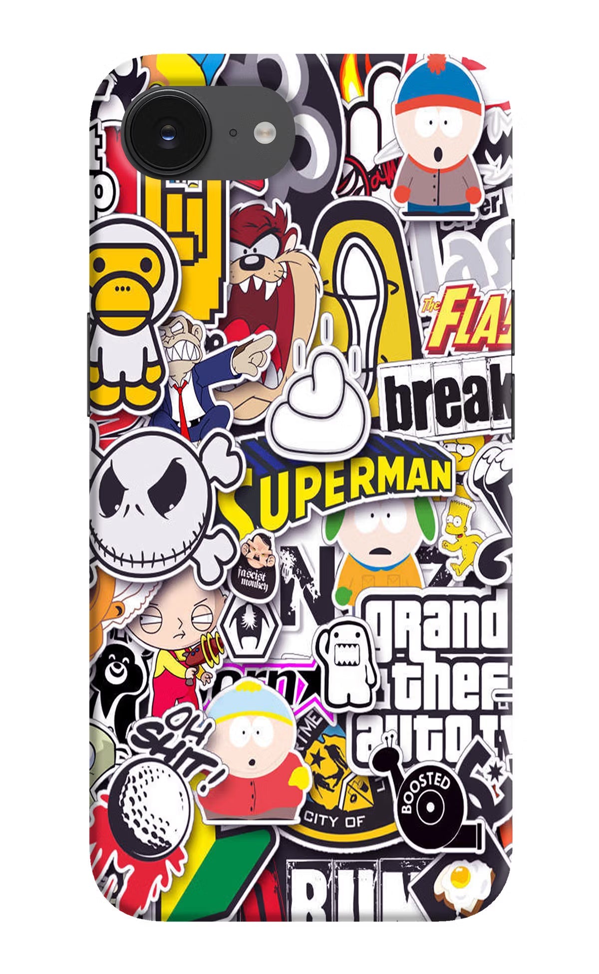 Sticker Bomb iPhone 16e Back Cover