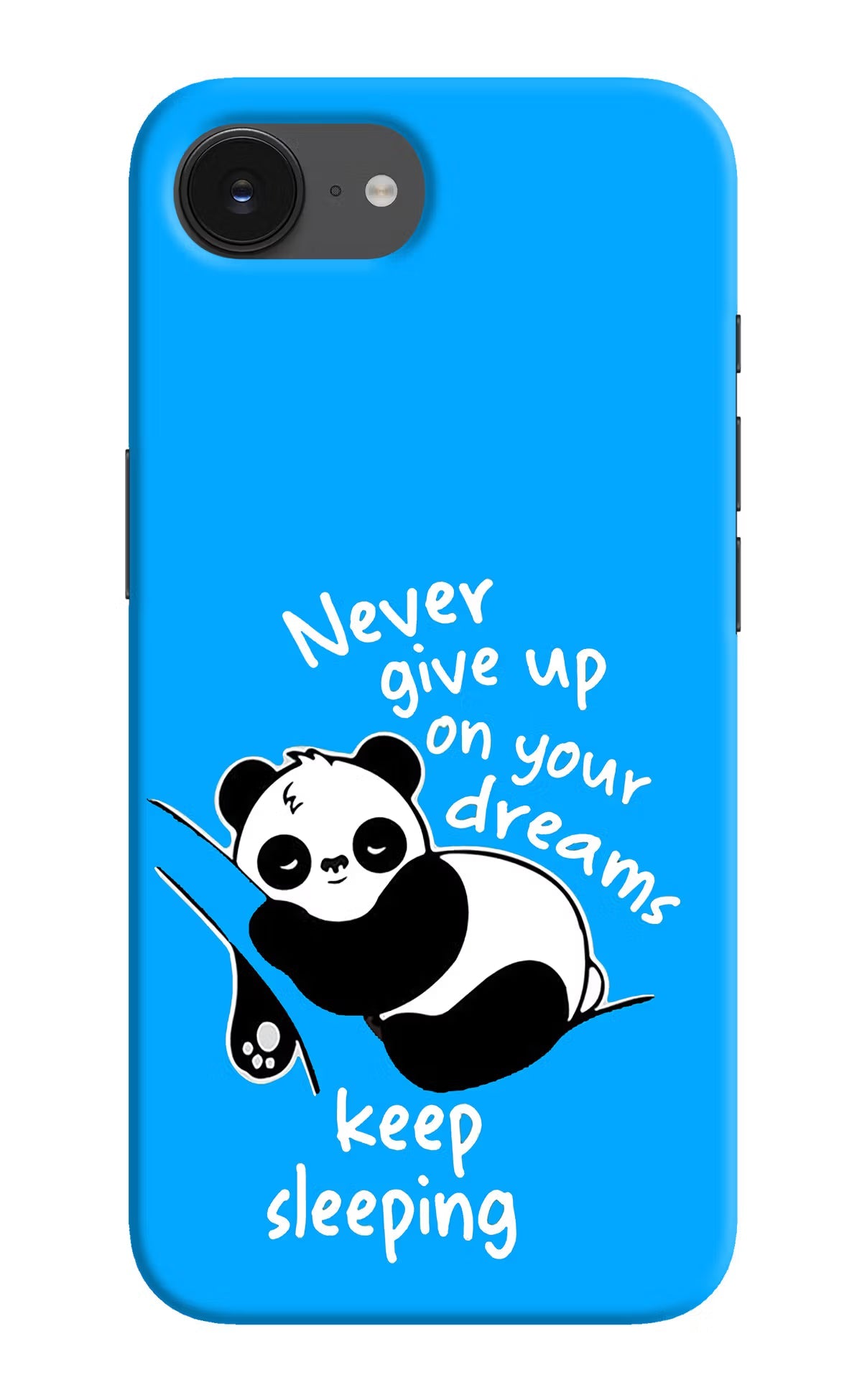 Keep Sleeping iPhone 16e Back Cover