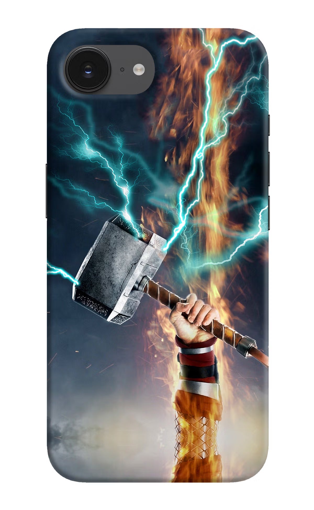 Thor Hammer Mjolnir iPhone 16e Back Cover