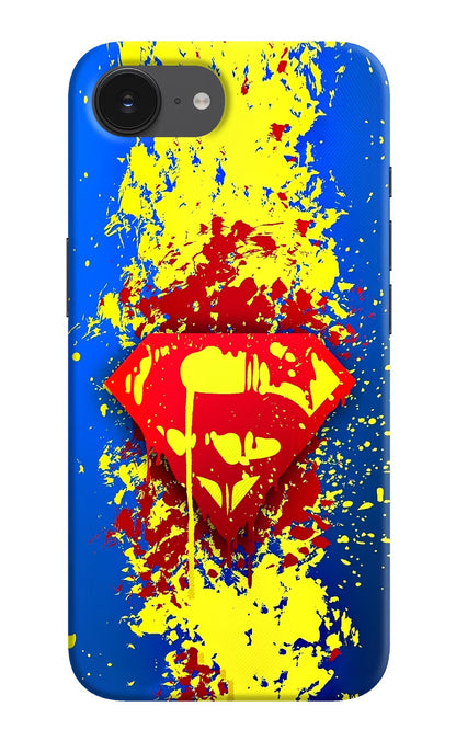 Superman logo iPhone 16e Back Cover