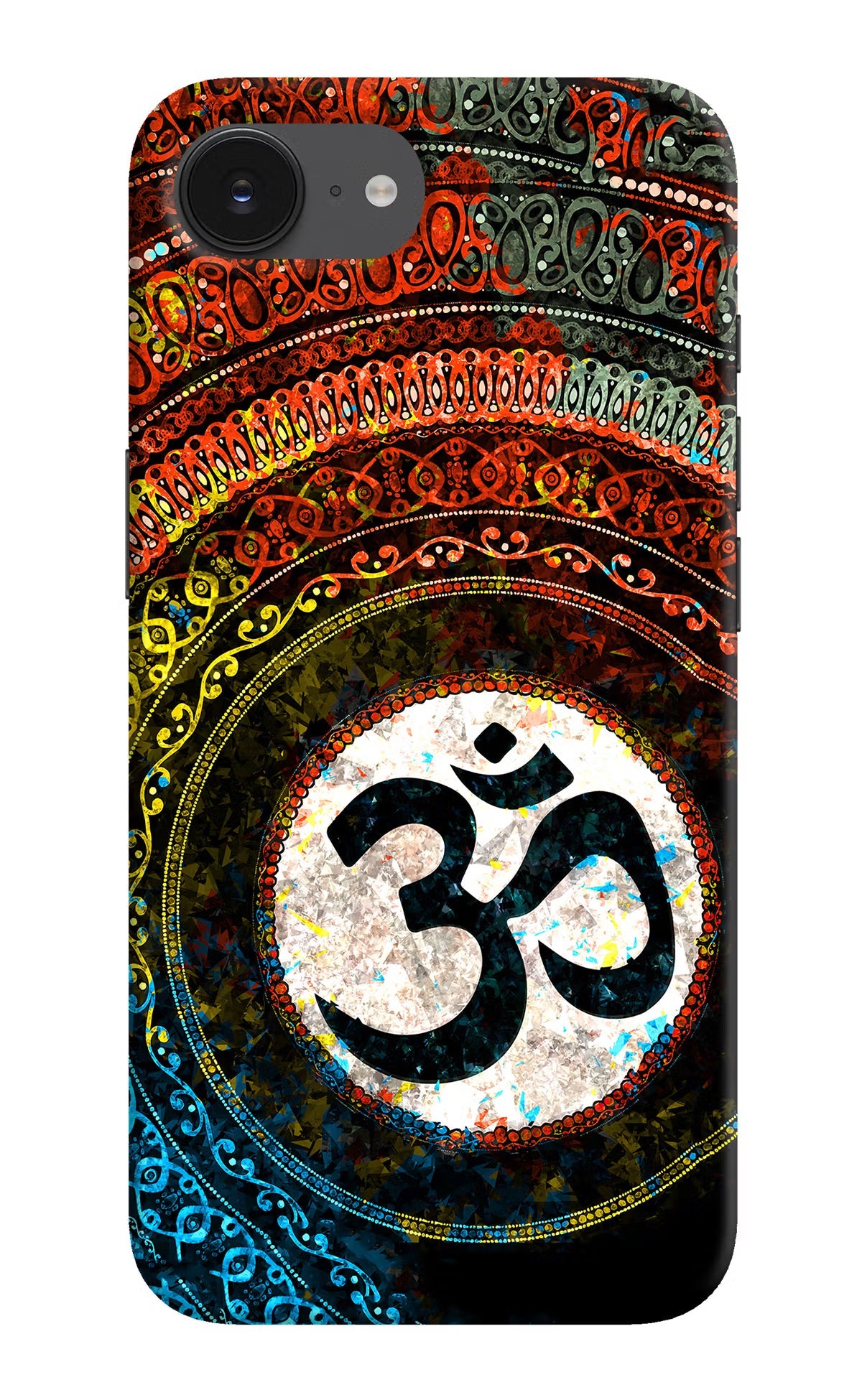 Om Cultural iPhone 16e Back Cover