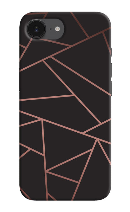 Geometric Pattern iPhone 16e Back Cover