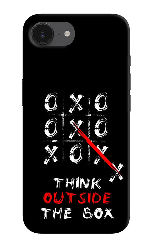 Think out of the BOX iPhone 16e Back Cover