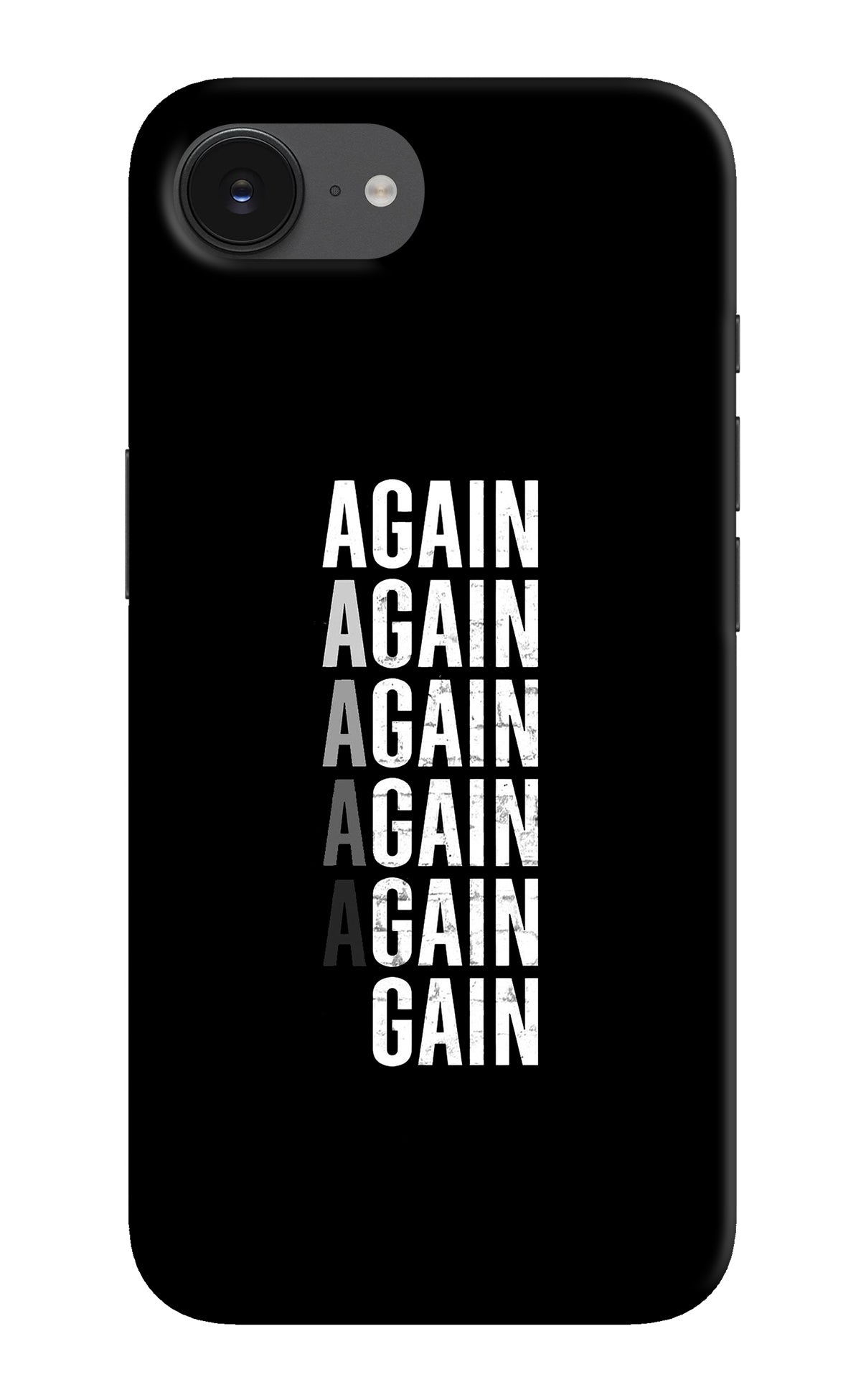 Again Again Gain iPhone 16e Back Cover