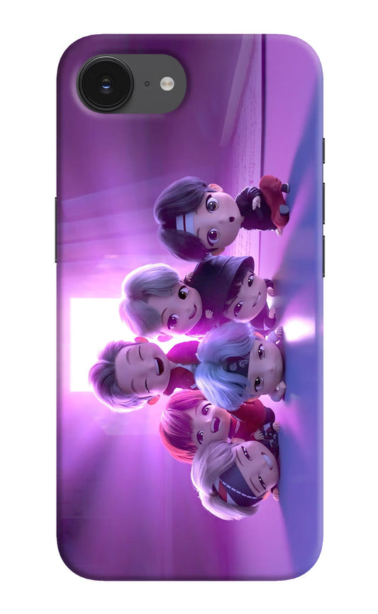 BTS Chibi iPhone 16e Back Cover