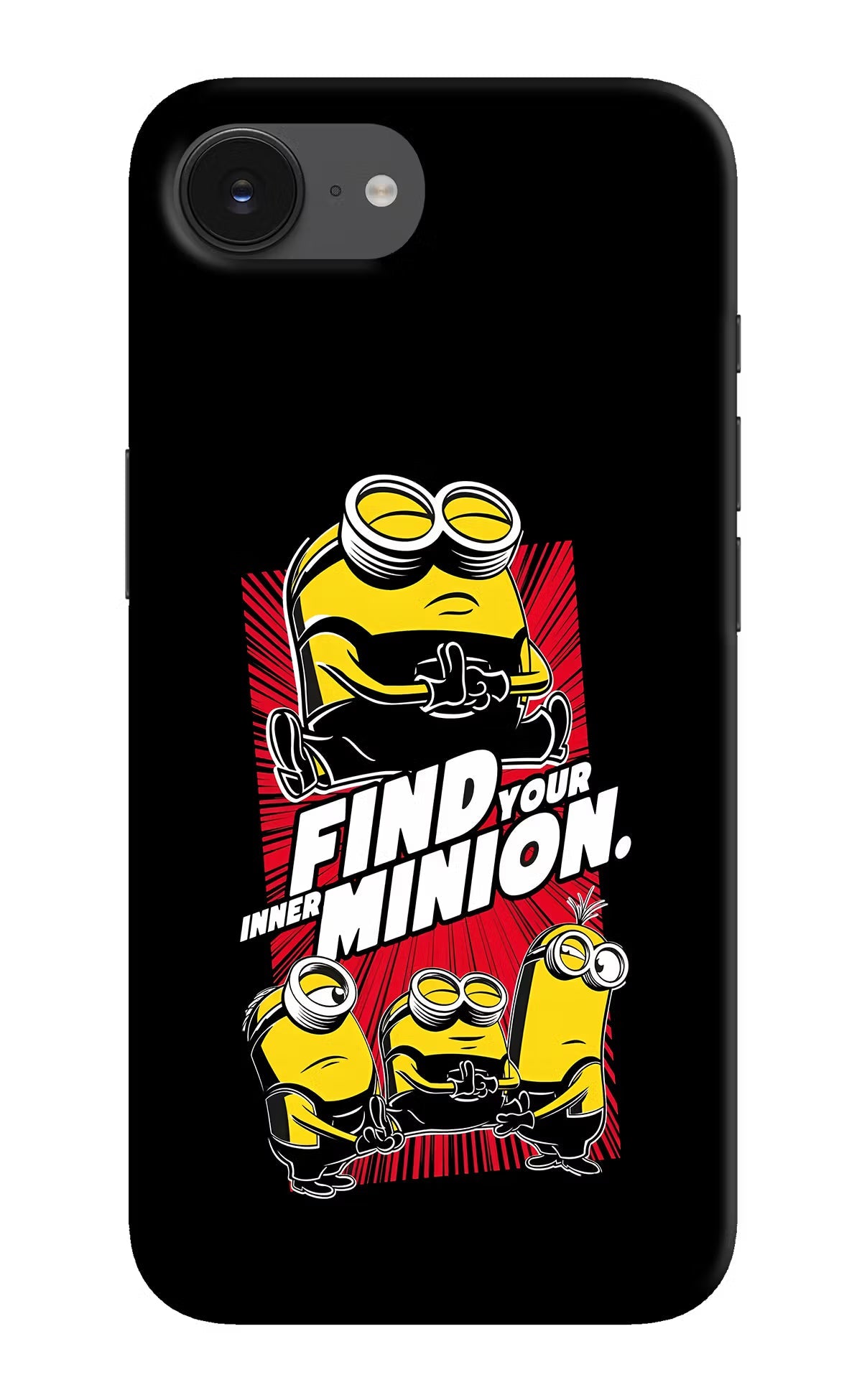 Find your inner Minion iPhone 16e Back Cover