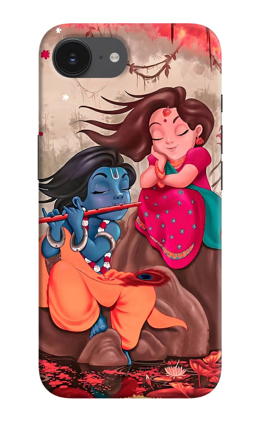 Radhe Krishna iPhone 16e Back Cover