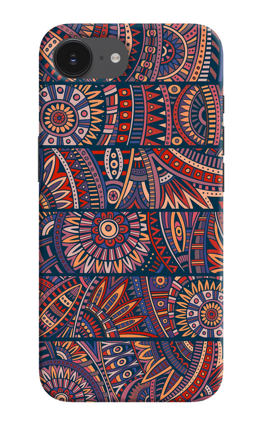 African Culture Design iPhone 16e Back Cover
