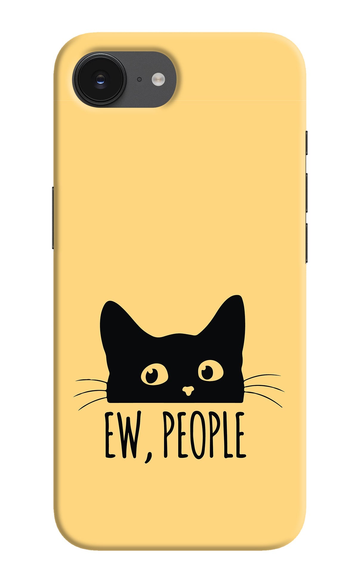 Ew People Catitude iPhone 16e Back Cover