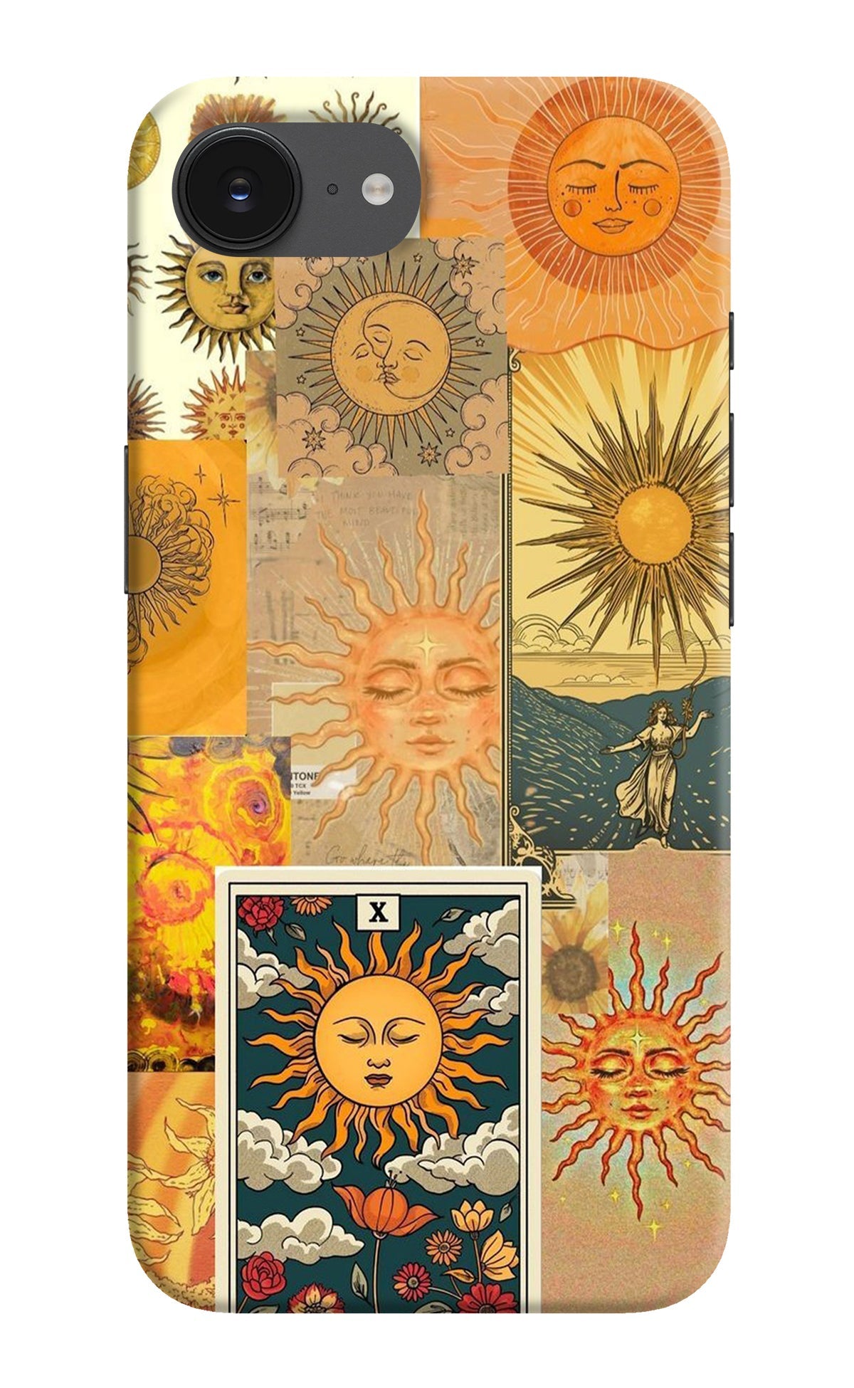 Sun iPhone 16e Back Cover