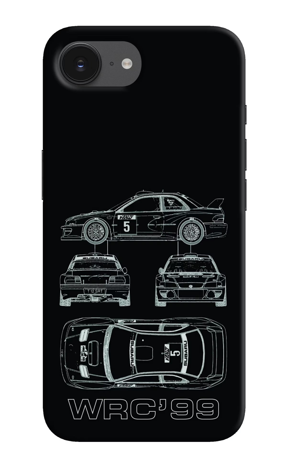 WRC'99 iPhone 16e Back Cover